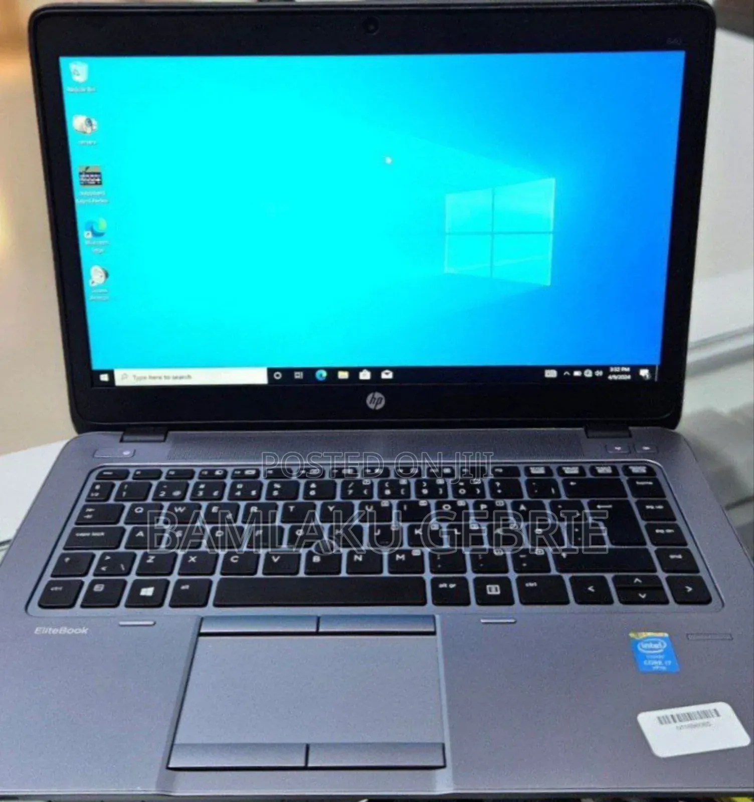 New Laptop HP EliteBook 840 G2 8GB Intel Core I5 HDD 500GB