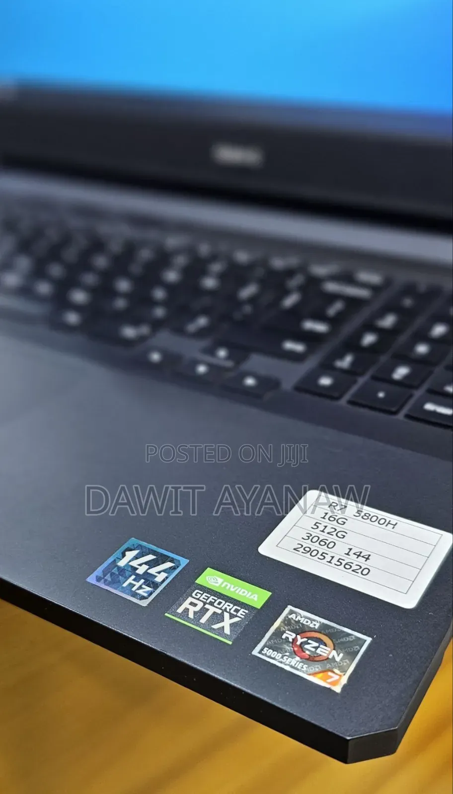 New Laptop 16GB AMD Ryzen 7 SSD 512GB