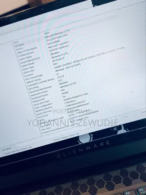 Laptop Dell Alienware M15 16GB Intel Core I7 SSD 512GB