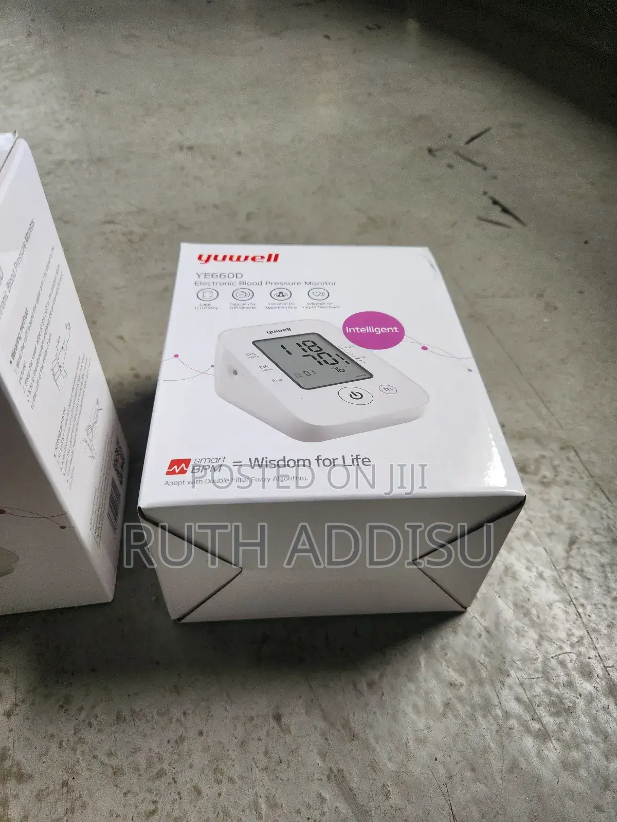 Yuwell Ye660d Blood Pressure Monitor Digital腫大bp Monitor New Bp