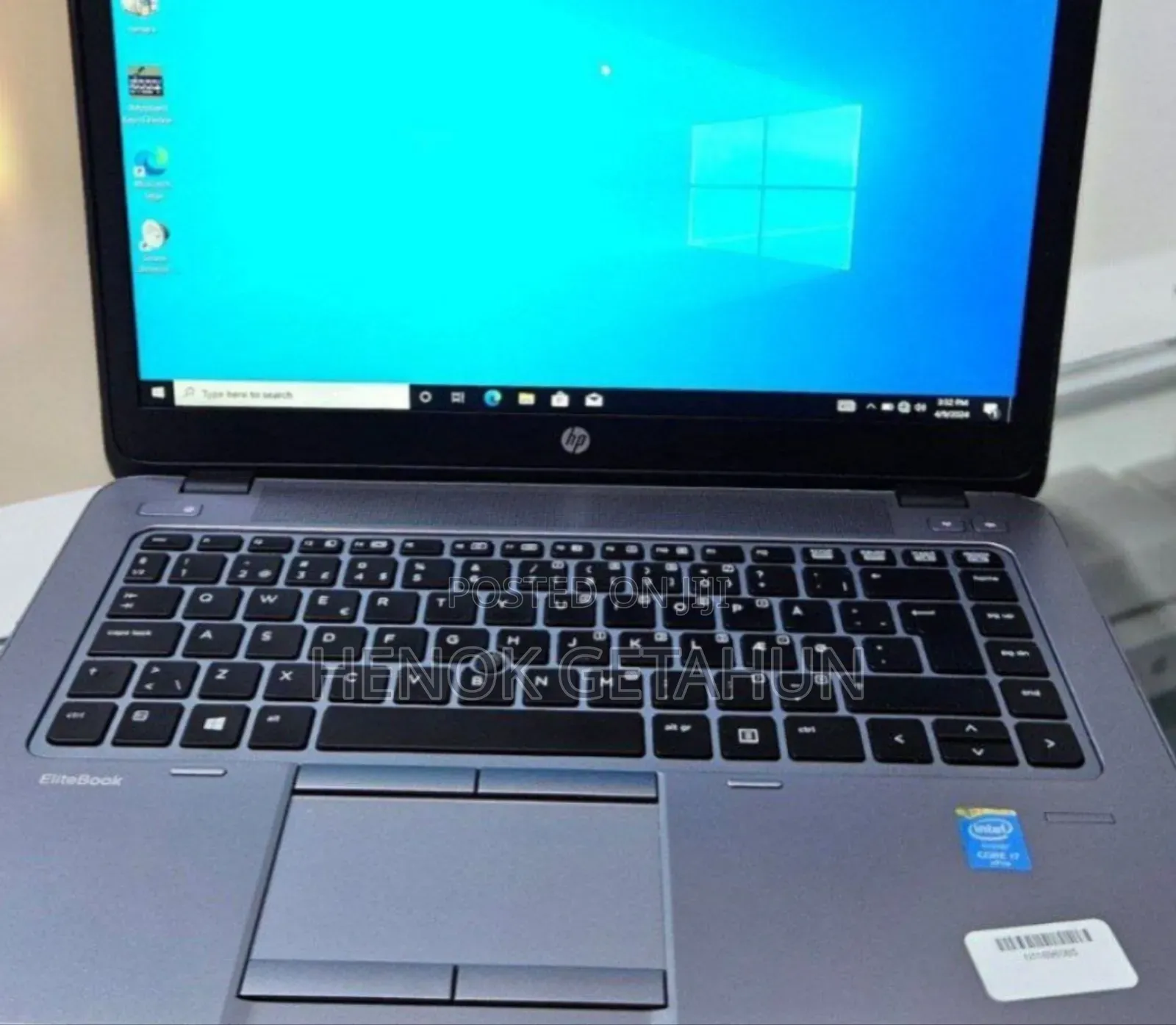 New Laptop HP EliteBook 840 8GB Intel Core I5 SSD 500GB