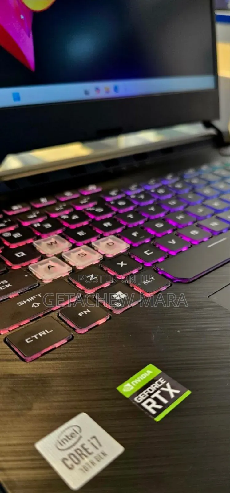 New Laptop Asus ROG Strix G15 16GB Intel Core I7 SSD 512GB