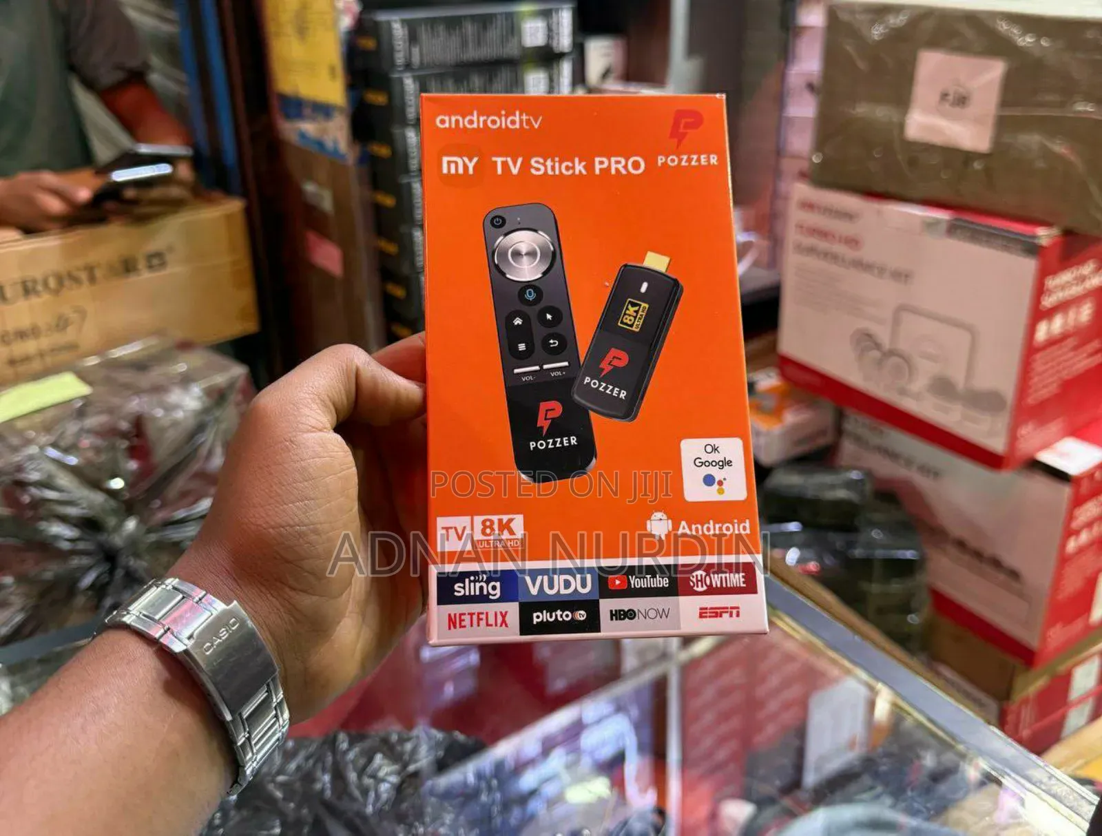 Pozzer Smart Tv Box - 2025 Model Tv Smart ማድረጊያ