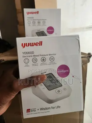 Photo - Digital Blood Pressuer Monitor段考medical Yuwell Bp Monitor Digital New