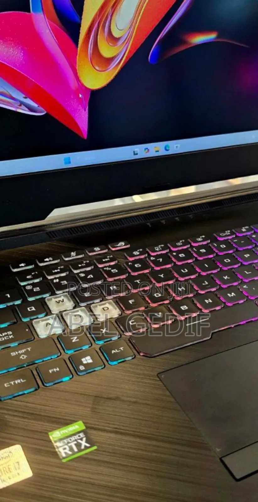 New Laptop Asus ROG Strix G15 16GB Intel Core I7 SSD 512GB