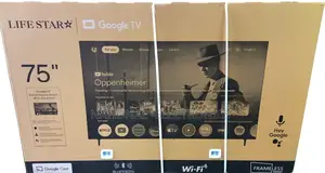 Lifestar 75 Inch Smart Android Frameless Google Tv