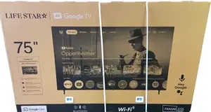 Lifestar 75 Inch Smart Android Frameless Google Tv