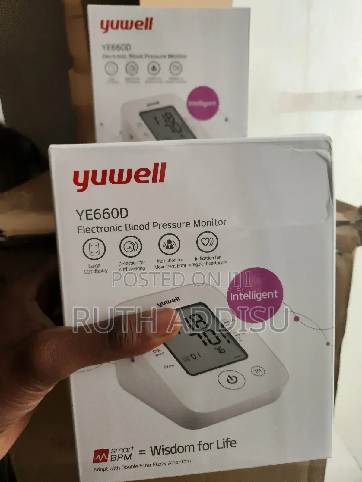 Digital Blood Pressuer Monitor先前yuwell Blood Pressure Monitor雞湯bp