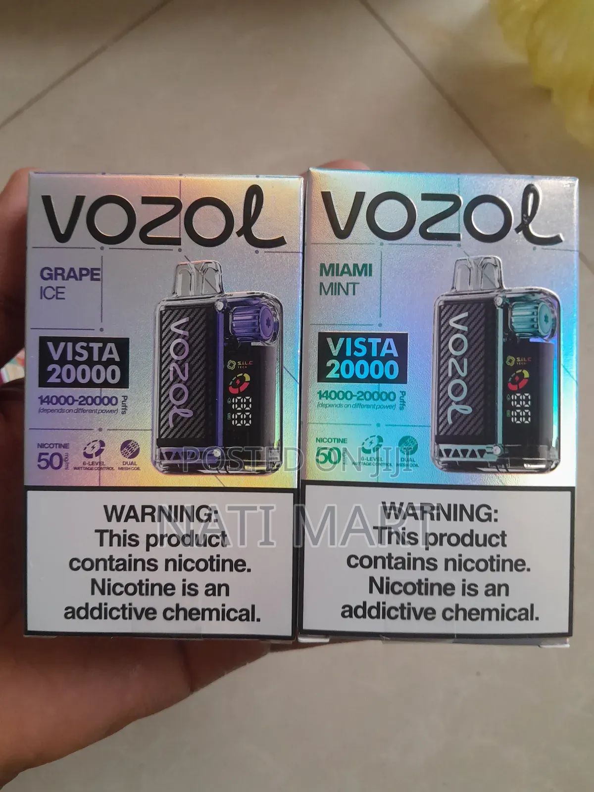 Vozol Vista Grape Ice 20,000