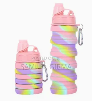 Foldable Water Bottle/ተጣጣፊ የውሀ መጠጫ