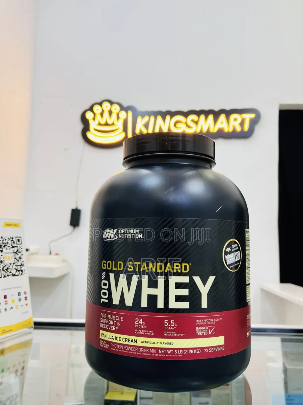 On Gold Standard 100% Whey Protein Powder (For Muscle Support )