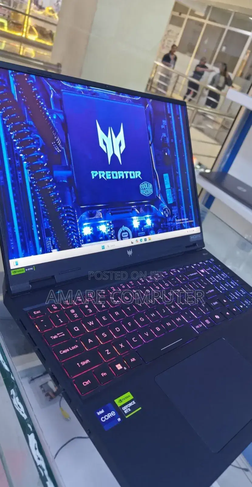 New Laptop Acer Predator Helios 300 16GB Intel Core I9 SSD 1T