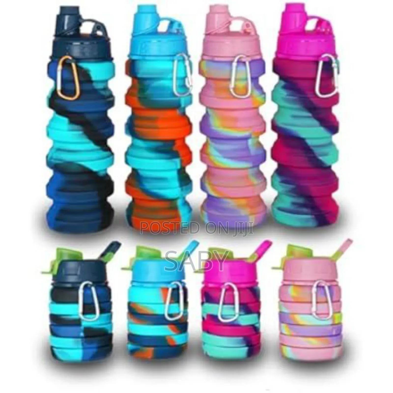 Silicon Collapsible Water Bottle