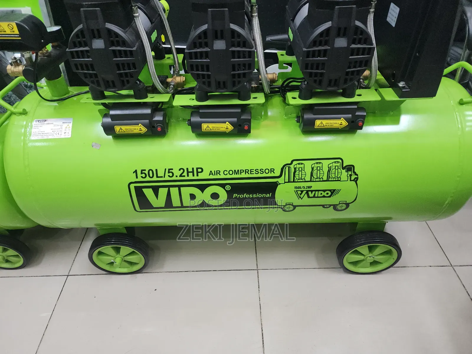 Vido Silent Compressor 150liter 