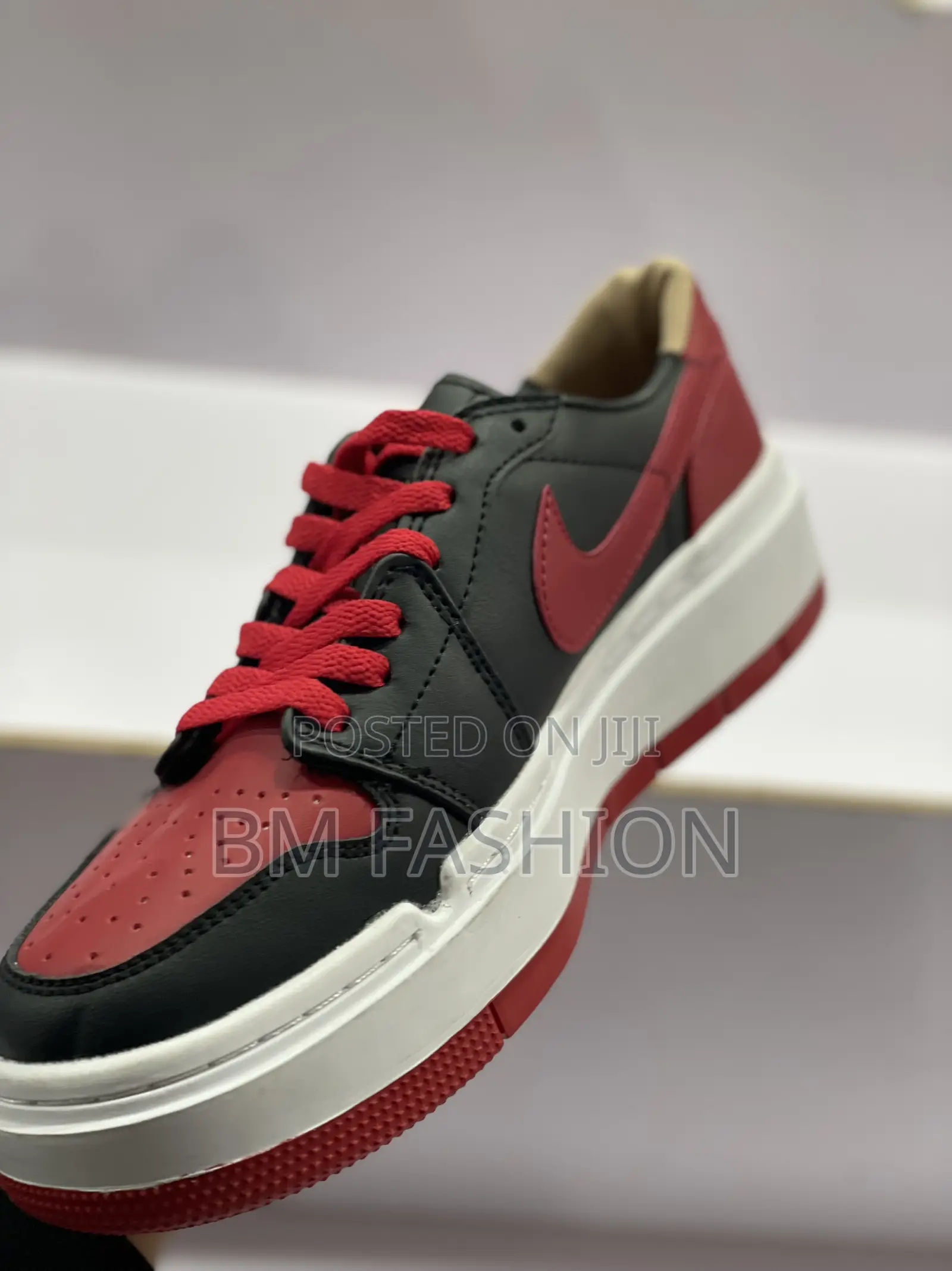 Air Jordan 1 Red X White High Sole Men’S