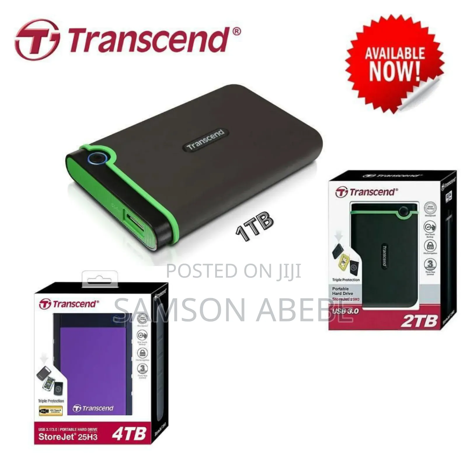 Transcend Hard Disk Drive