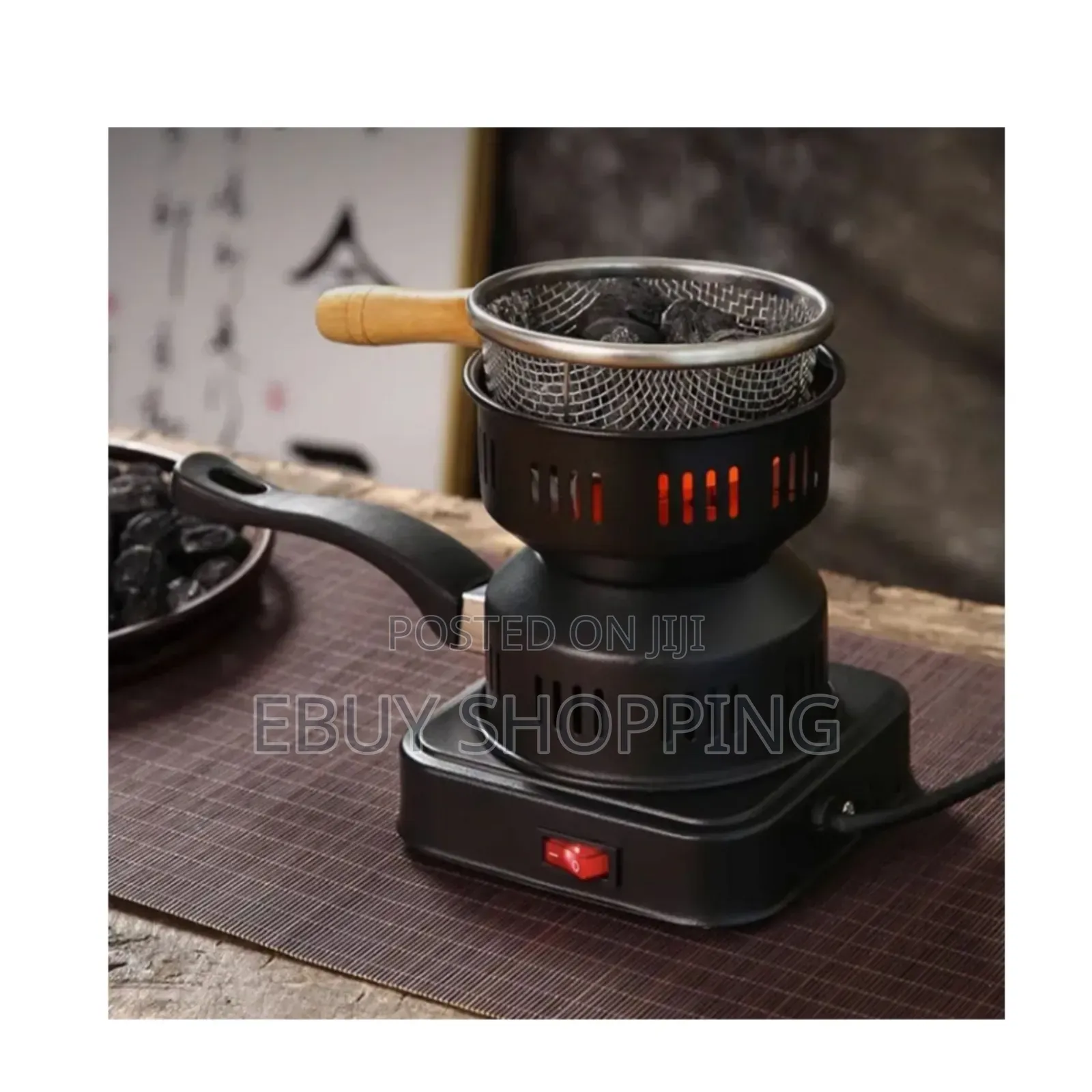 **Energy-Efficient Electric Charcoal Warmer –