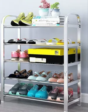 Photo - Stainless Steel High Quality Shoe Rack