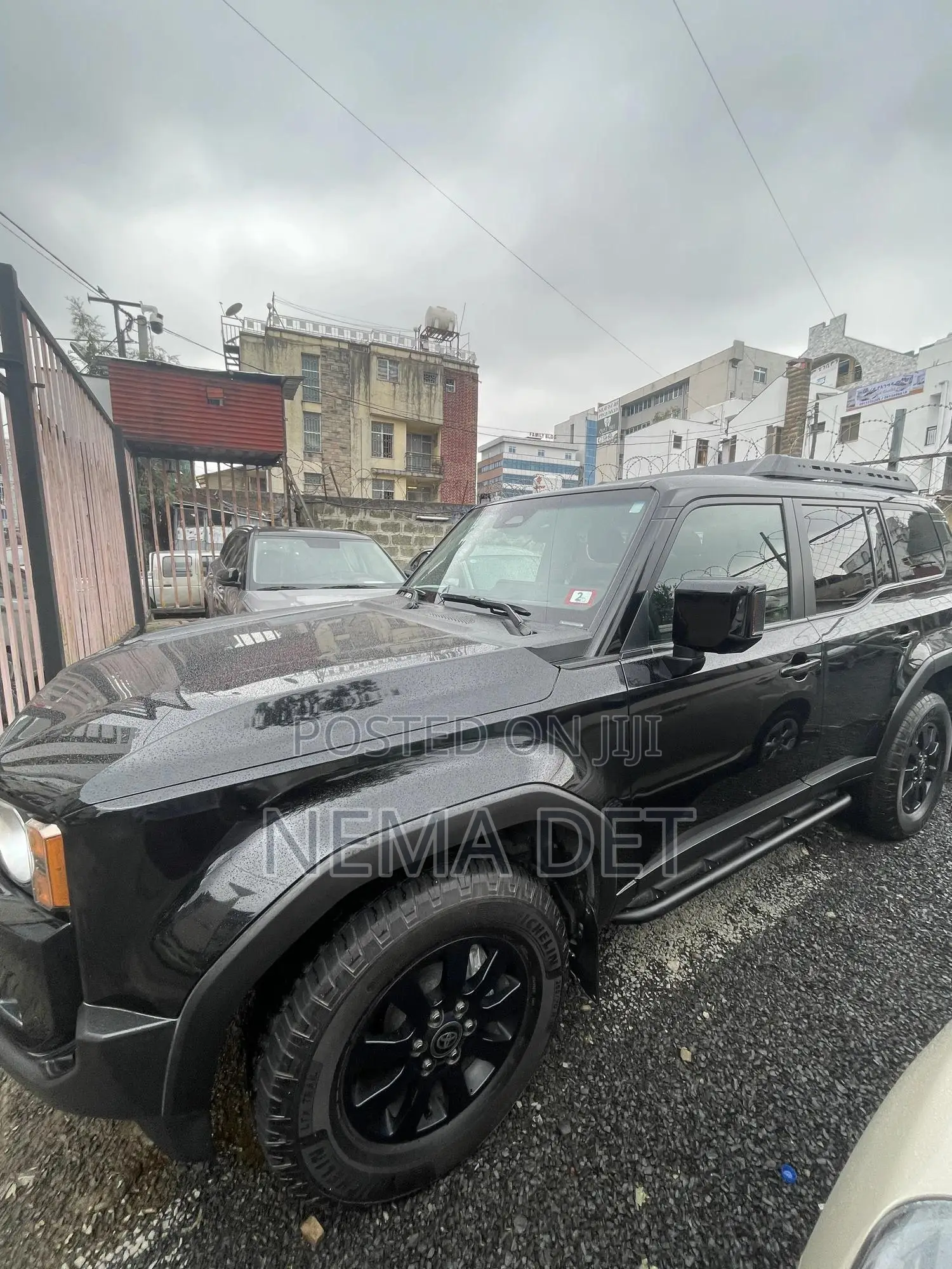 New Toyota Land Cruiser Prado 2.4 Hybrid 2024 Black