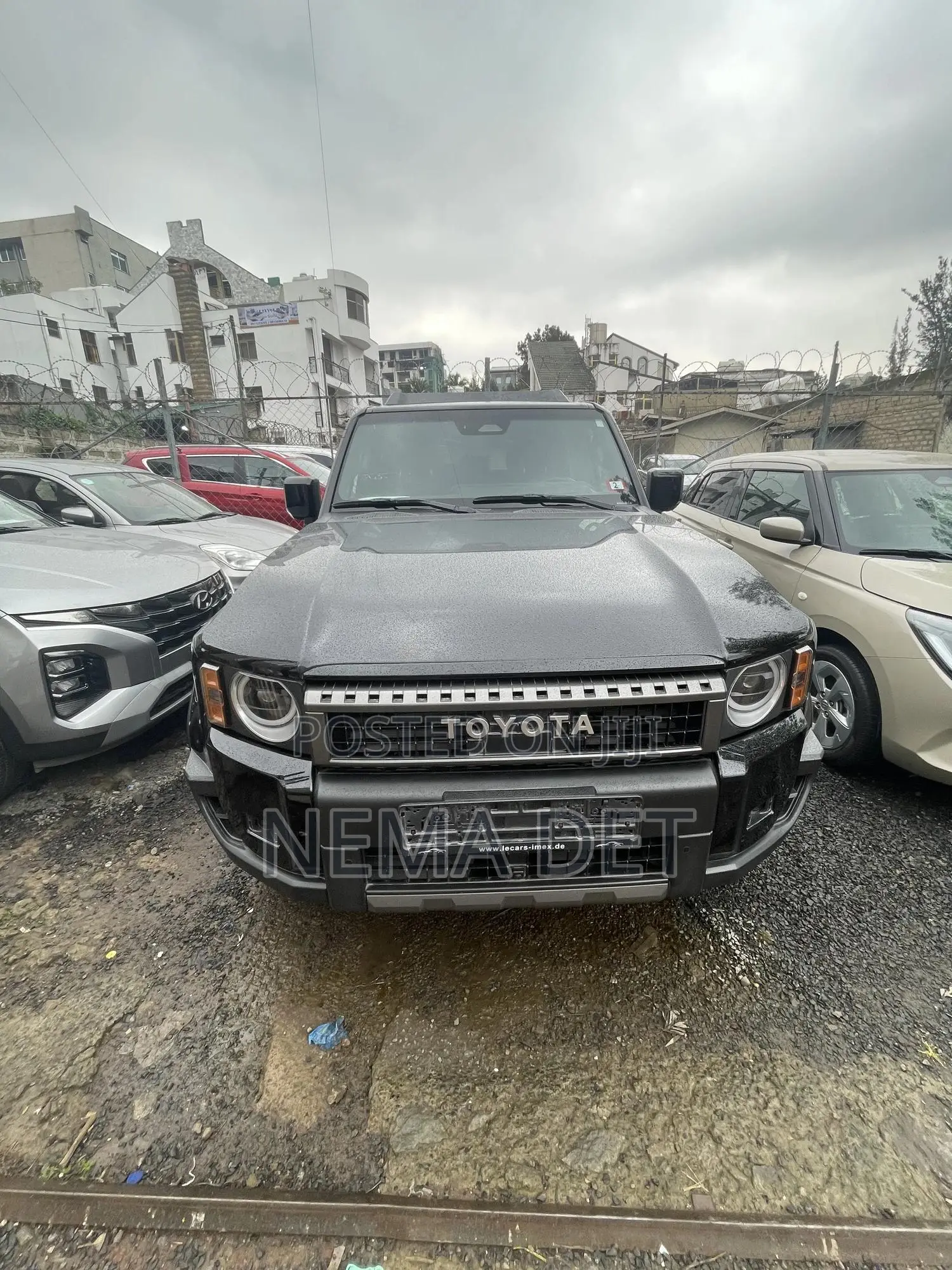 New Toyota Land Cruiser Prado 2.4 Hybrid 2024 Black