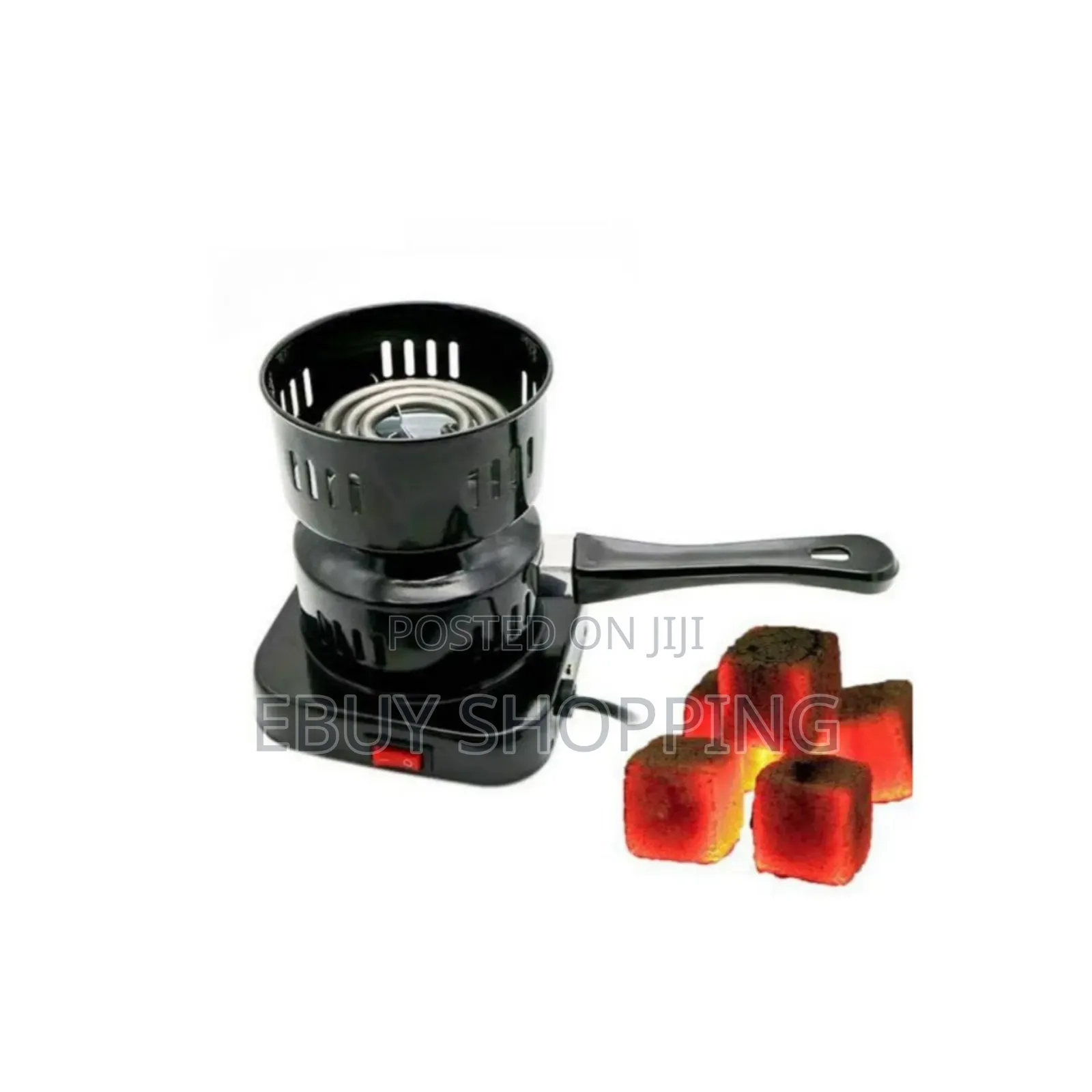 **Smokeless Electric Charcoal Burner – Easy to Use Clean**