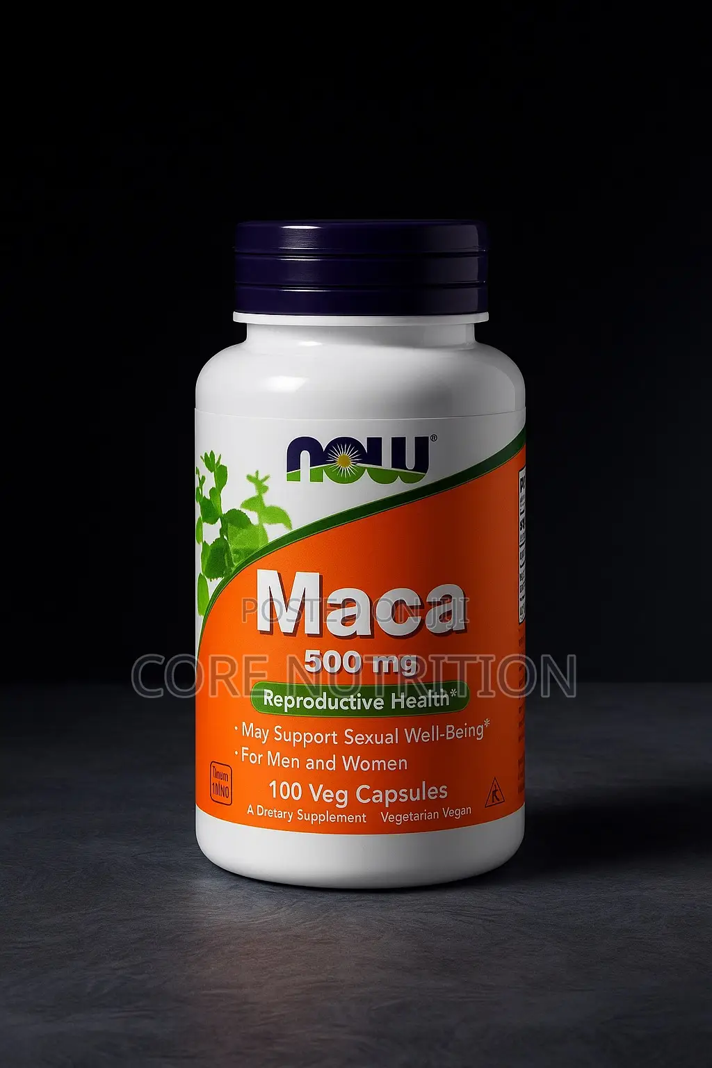 Maca , 500 Mg , 100 Capsules
