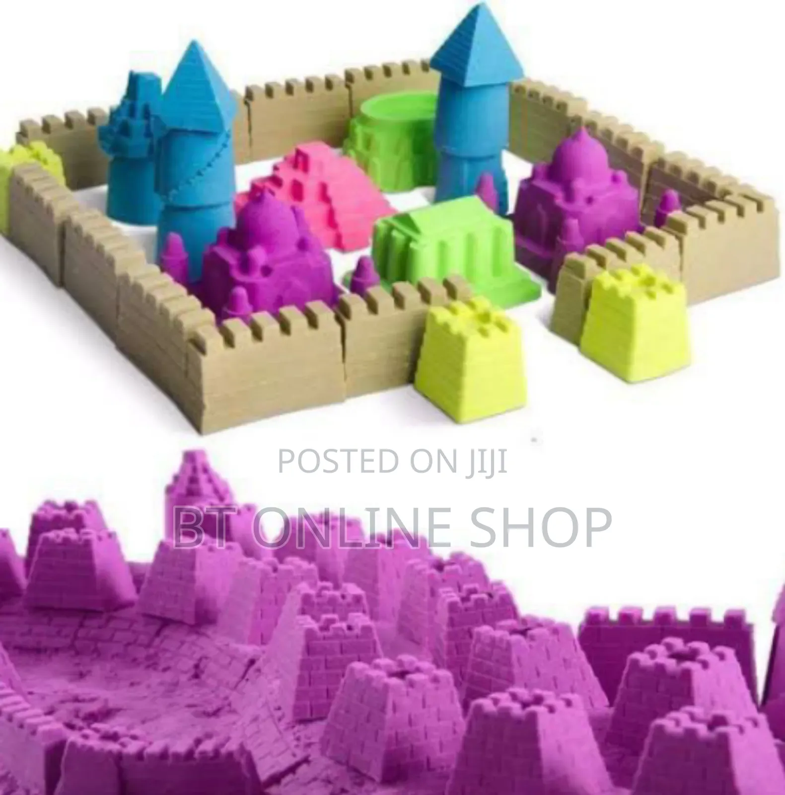 Diy Colorful Cotton Sand Mini Bucket