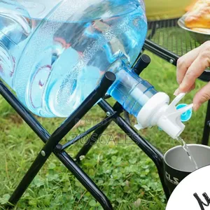 Foldable Bottle Stand With Dispenser