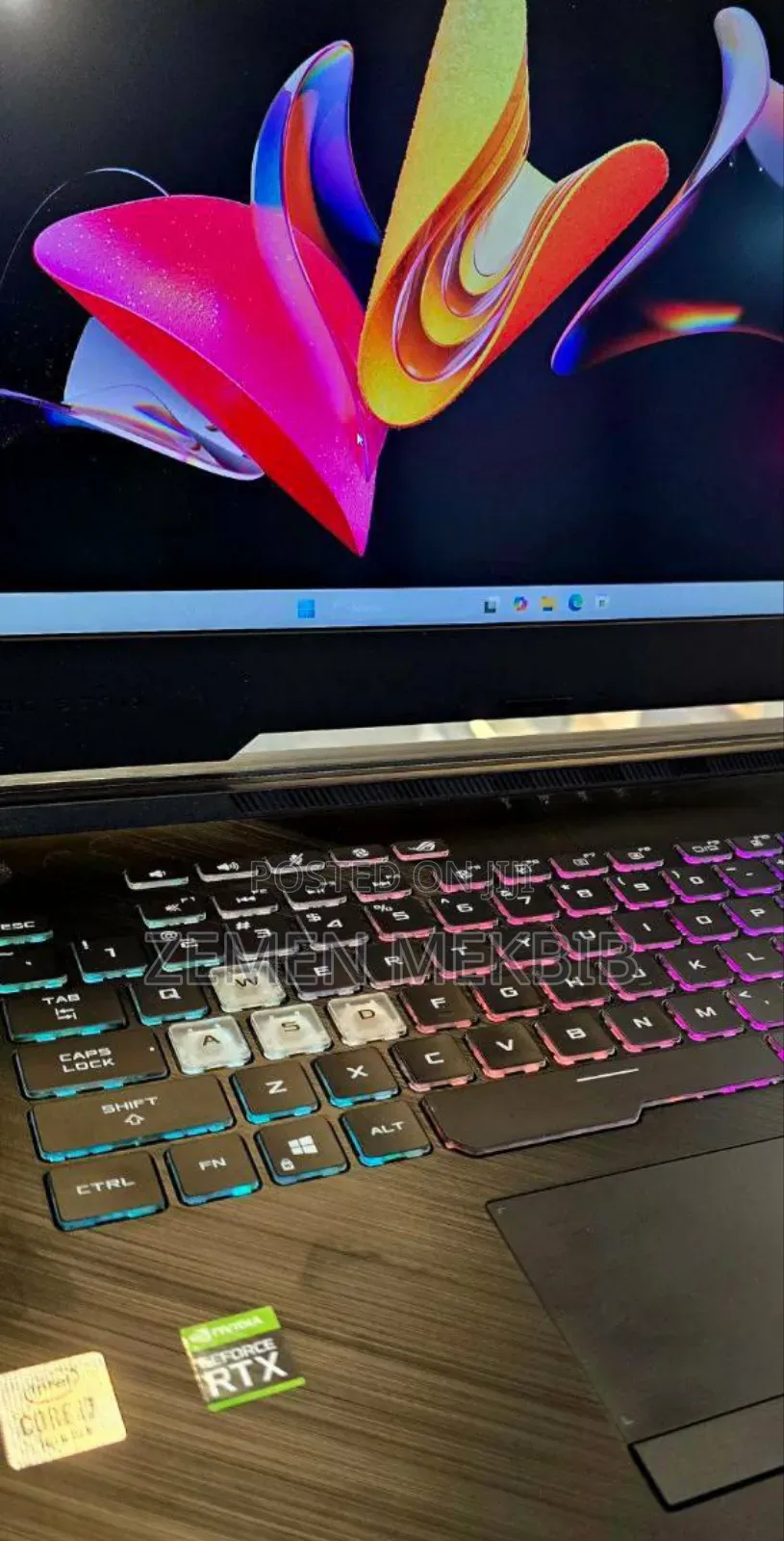 New Laptop Asus ROG Strix G15 16GB Intel Core I7 SSD 512GB