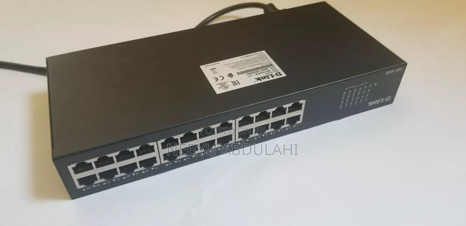 ለሽያጭ፡ ዲ-ሊንክ Des-1024d – 24 ፖርት ፋስት ኢንተርኔት ስዊች