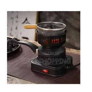 **Fast-Boiling Electric Charcoal Heater – Saves Time Space**