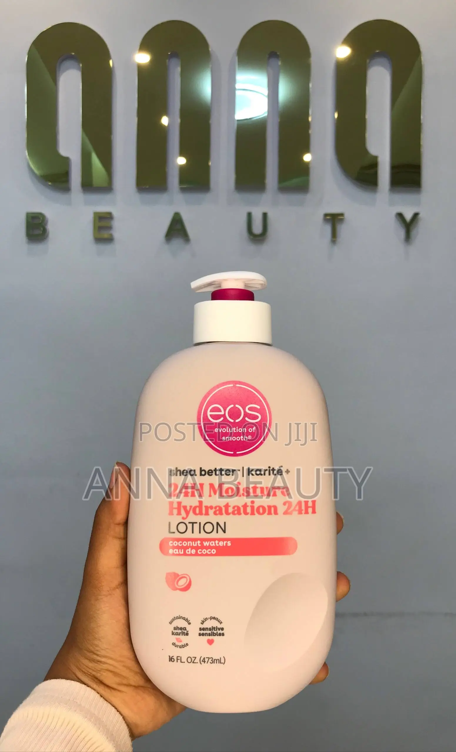 Eos (Evolution of Smooth) Shea Better 24h Moisture Lotion