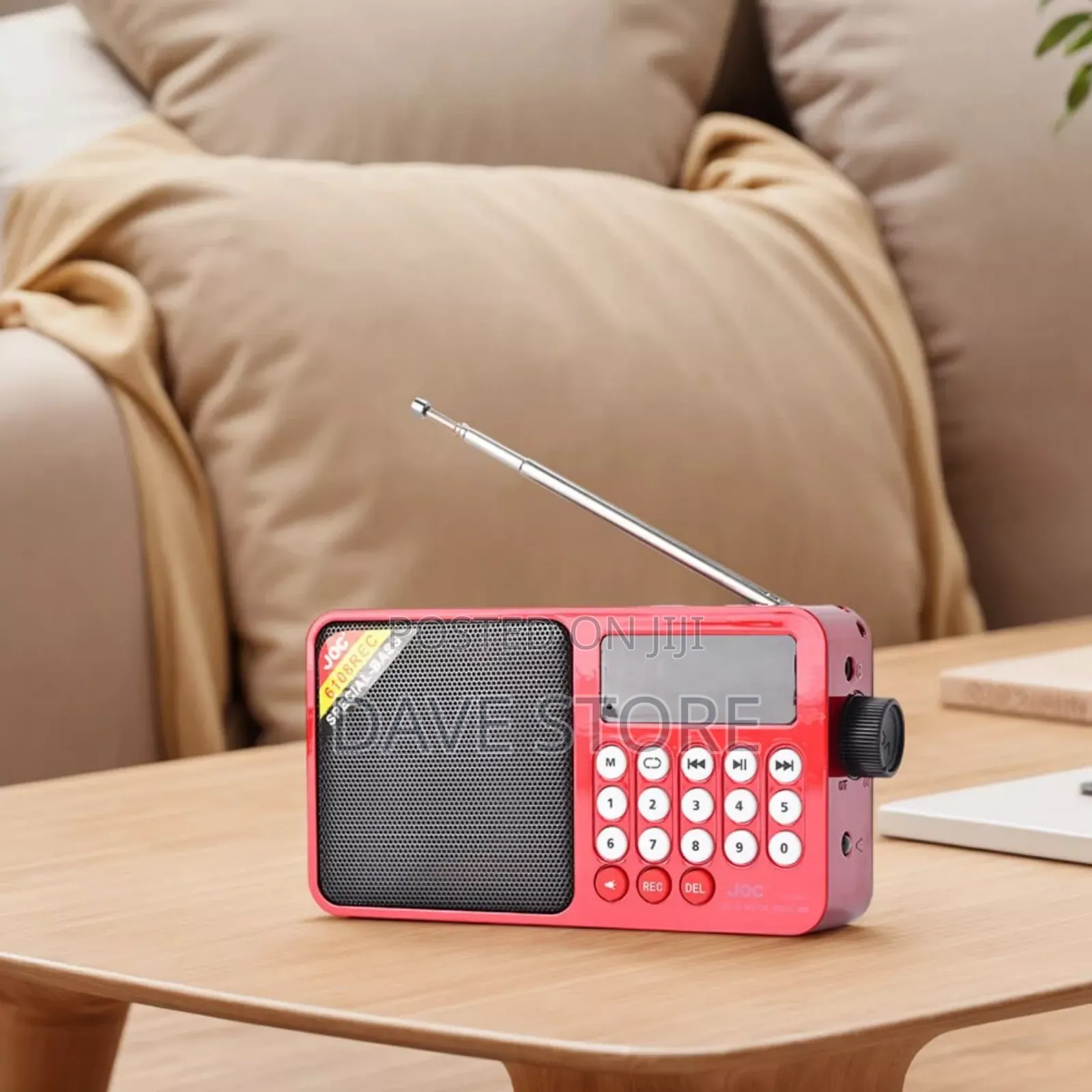 Joc Portable Digital Fm Radio and Mp3 Player