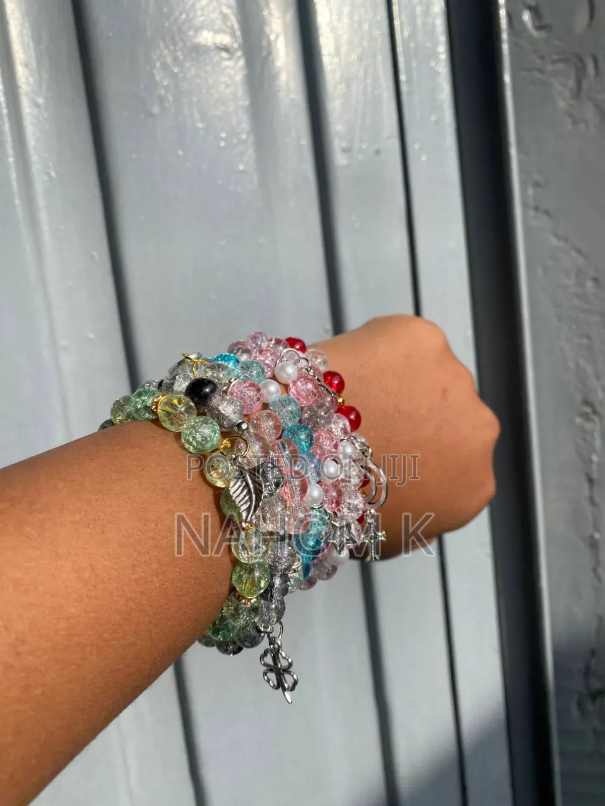 Crystal Bead Bracelet