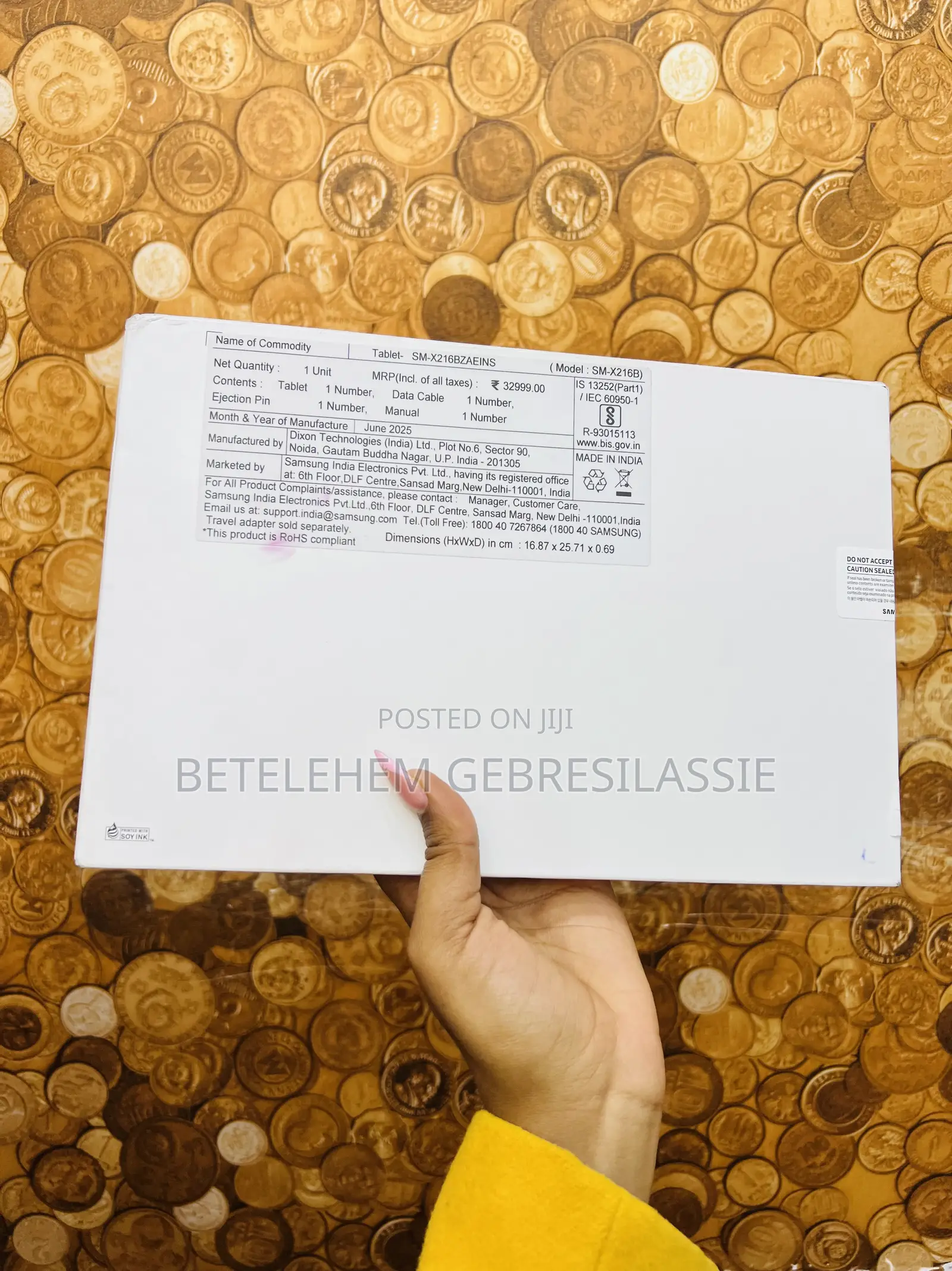 New Samsung Galaxy Tab A9+ 128 GB Black