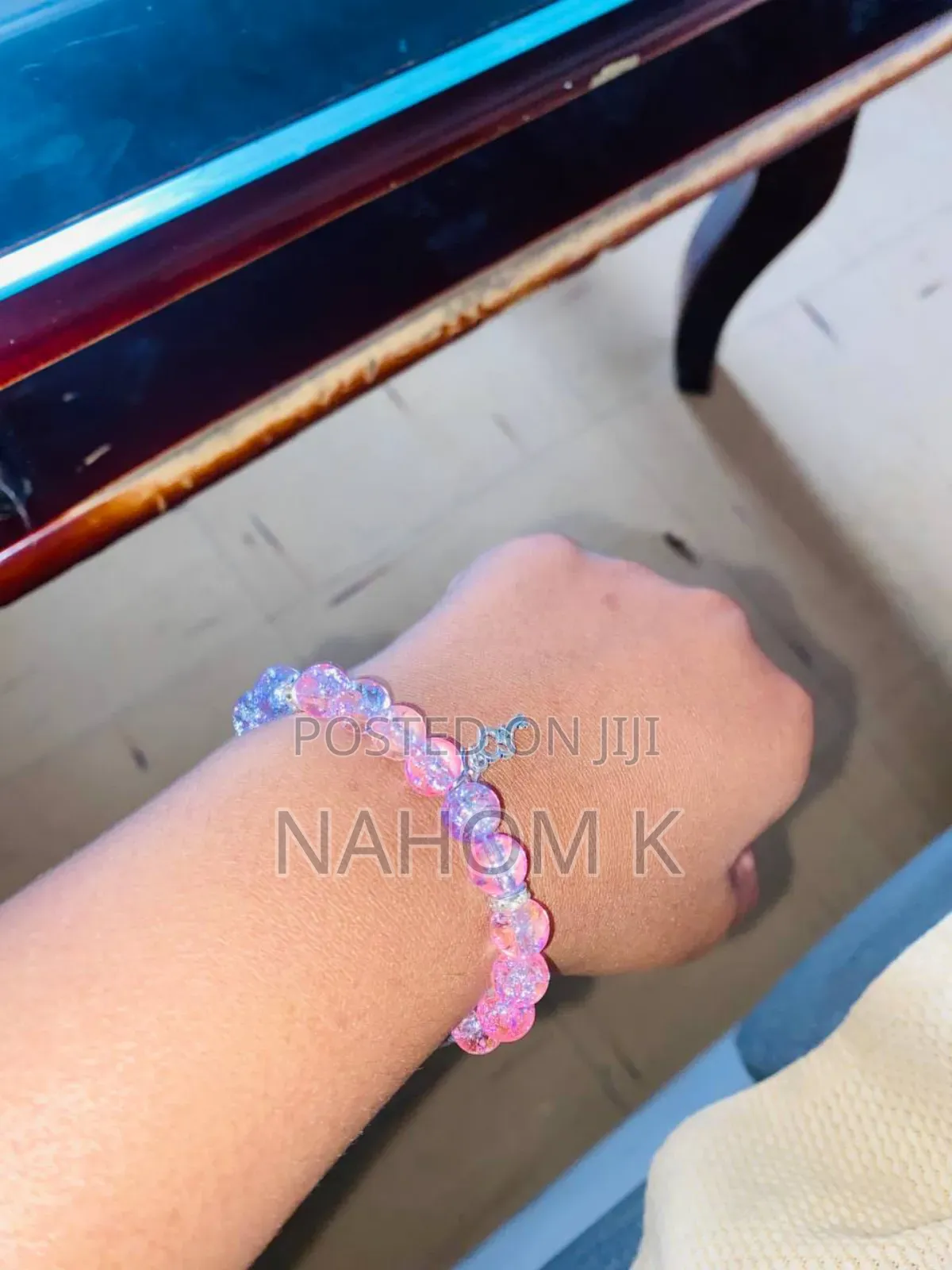 Crystal Bead Bracelet