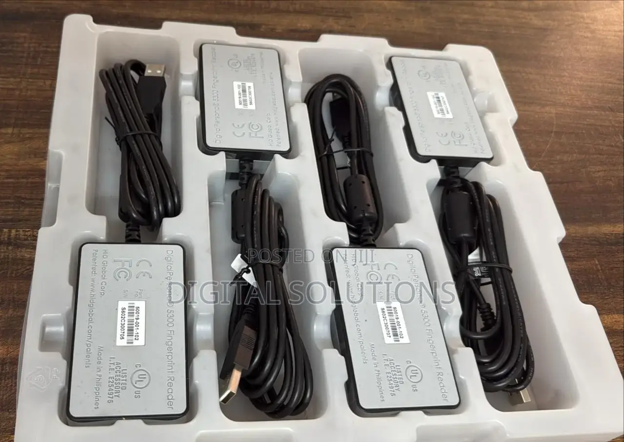 Hid Digitalpersona 5300 Certified Usb Fingerprint Optical Reader