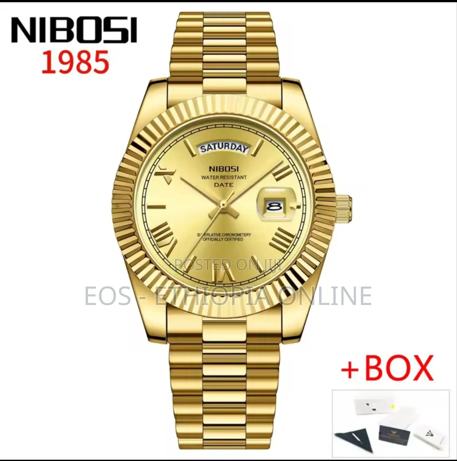 Nibosi Brand Men's Quartz Watches - Box Included [Preorder]