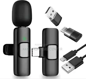Photo - ማይክሮፎን | Dual Wireless Mic for iPhone Android
