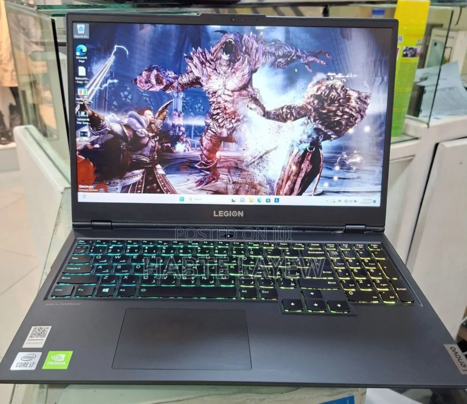 New Laptop Lenovo Legion 5 16GB Intel Core I7 SSD 512GB