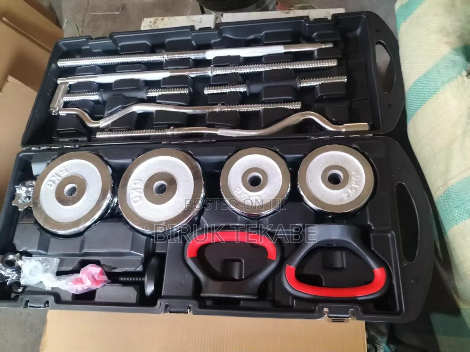 Dumbbell and Barbell 58kg