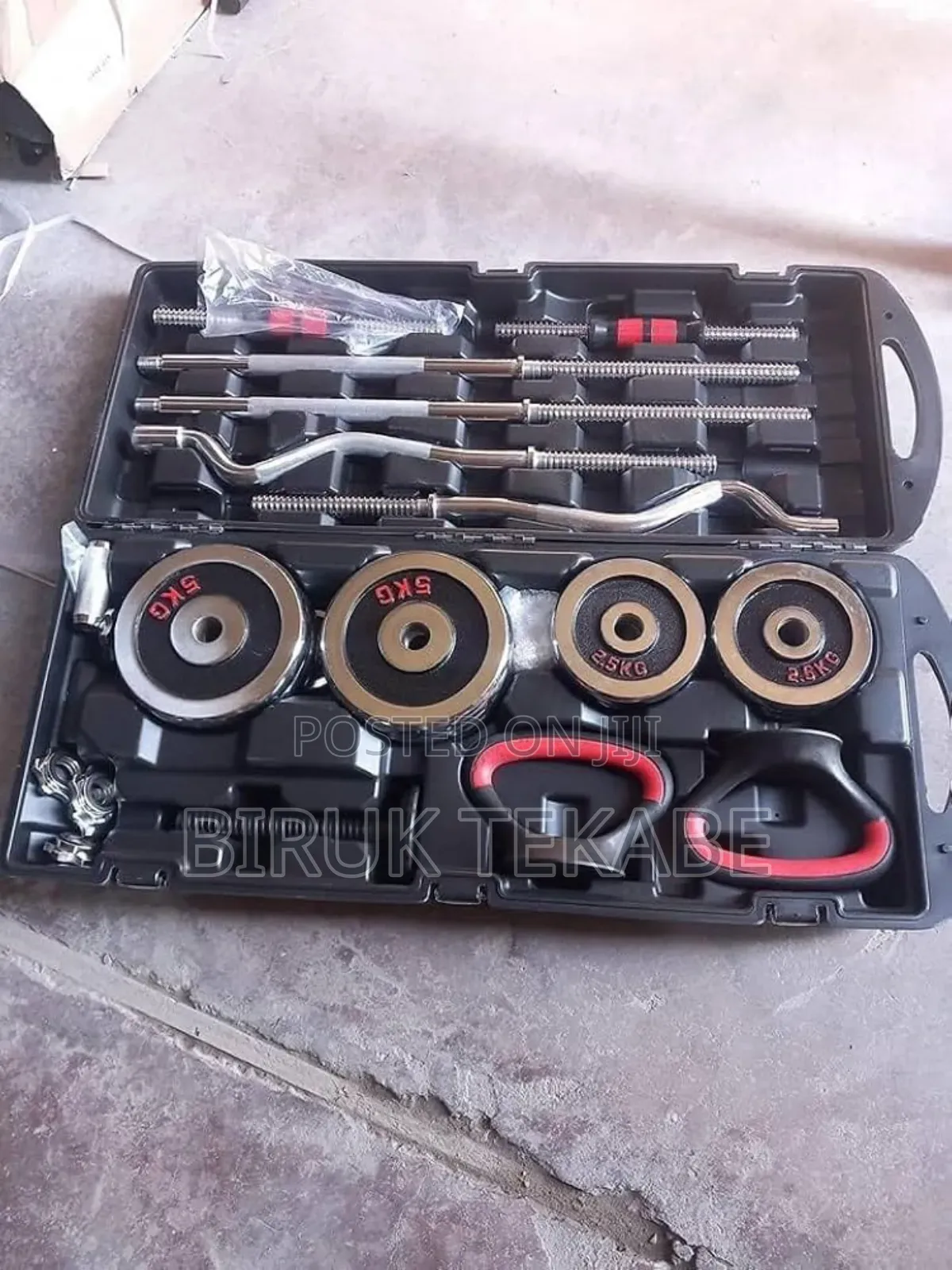 Dumbbell and Barbell 58kg