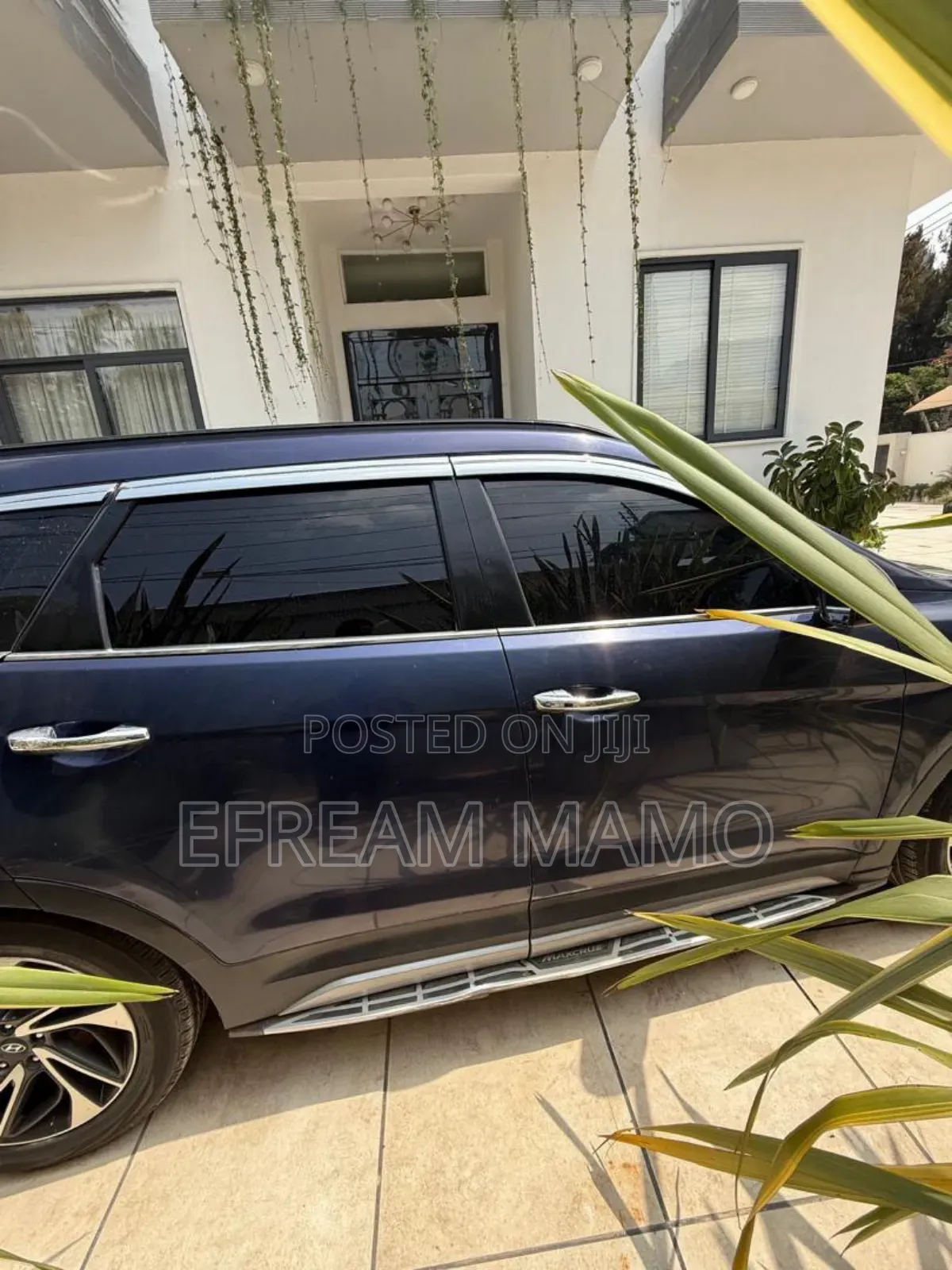 Hyundai Santa Fe 2017 Blue