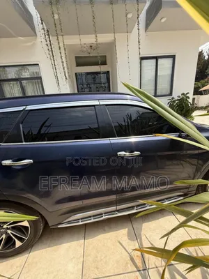 Hyundai Santa Fe 2017 Blue