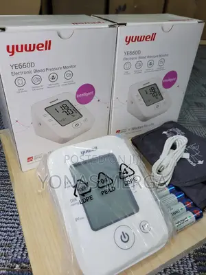 Photo - Bp Monitor==About This Item Yuwell Electronic Blood Pressure Monitor