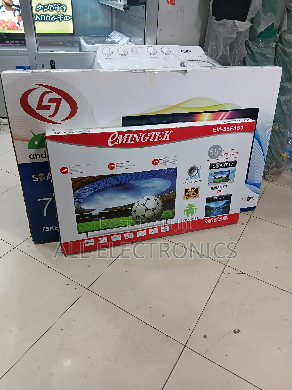 Emingtek 55"Inch Smart Tv