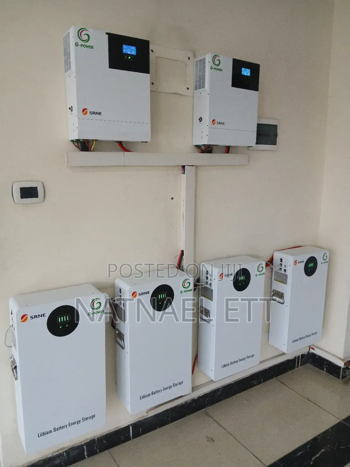 5.12kwh Lithium Battery Power Back-Up (Gpower