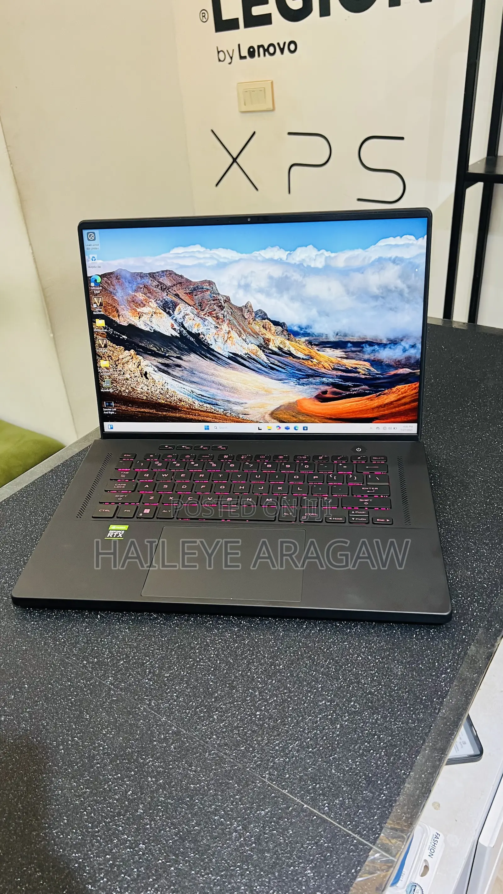 New Laptop Asus ROG Zephyrus M16 GU603HR 32GB Intel Core I9 SSD 1T