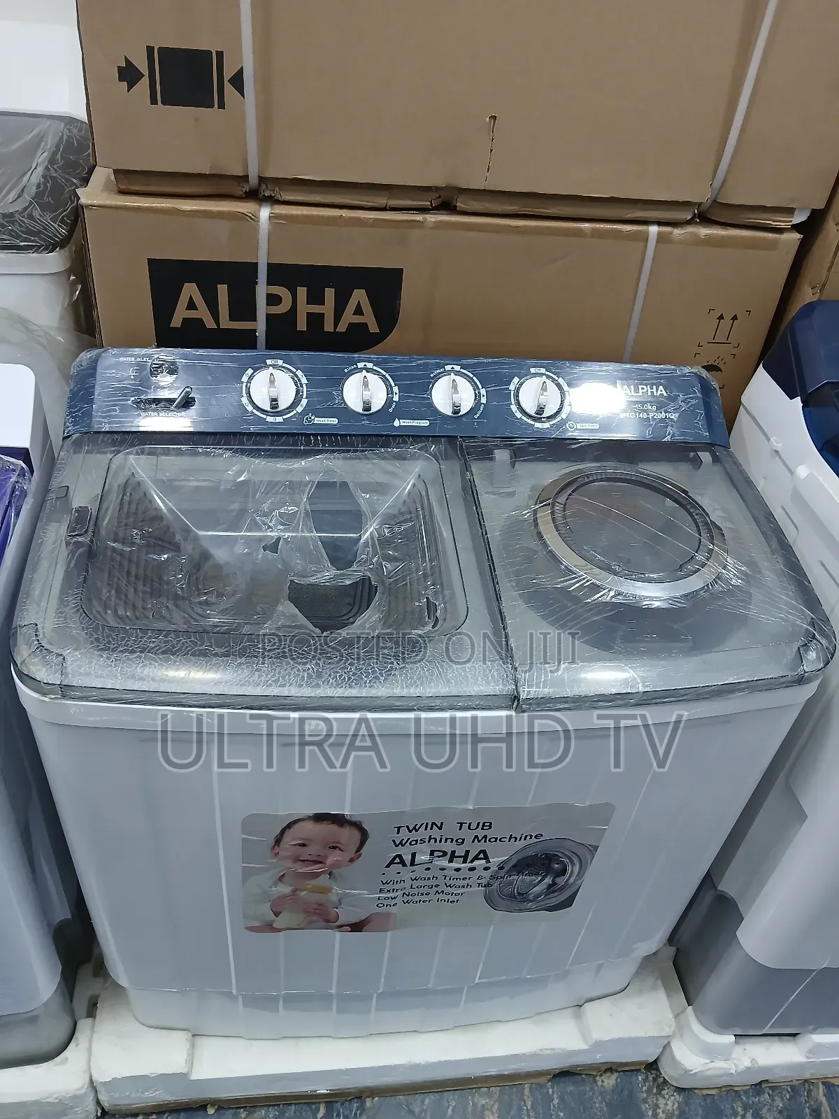 Alpha Washing Machine 15.Kg