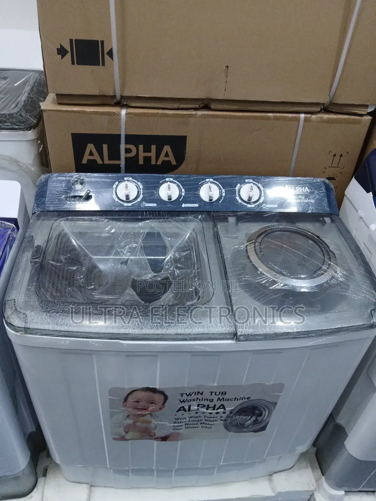 Alpha Washing Machine 15.Kg